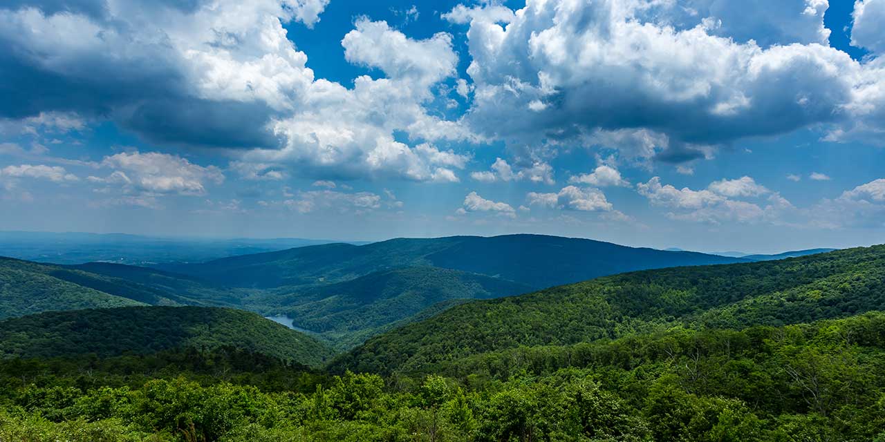 Shenandoah National Park landscape